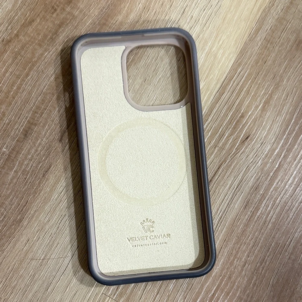 Velvet Caviar Nude Vibe Checker iPhone 13 Pro Case - Picture 2 of 2